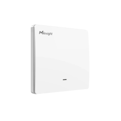 Milesight WS501 – Smart-Wandschalter (1-fach) – schräge Frontansicht