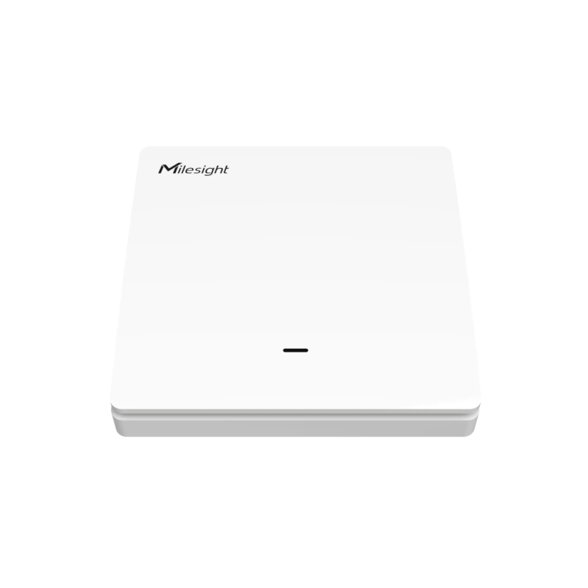 Milesight WS501 - Smart Wall Switch (1-Gang) – top-down angled view