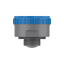 Milesight EM410-RDL - Radar Distance/Level Sensor – side view with threaded mount