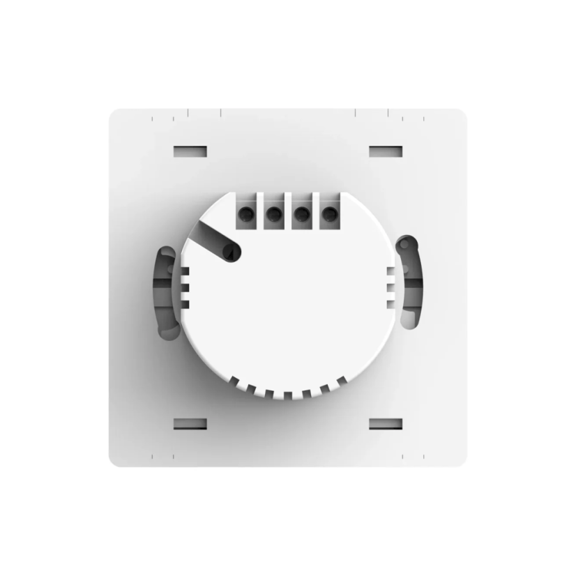 Milesight WS501 - Smart Wall Switch (1-Gang) – rear view with wiring terminals