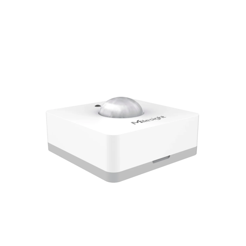 Milesight WS202 - PIR & Light Sensor – top angled view