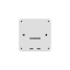 Milesight WT401 - Wireless Smart Thermostat – rear view of mounting plate