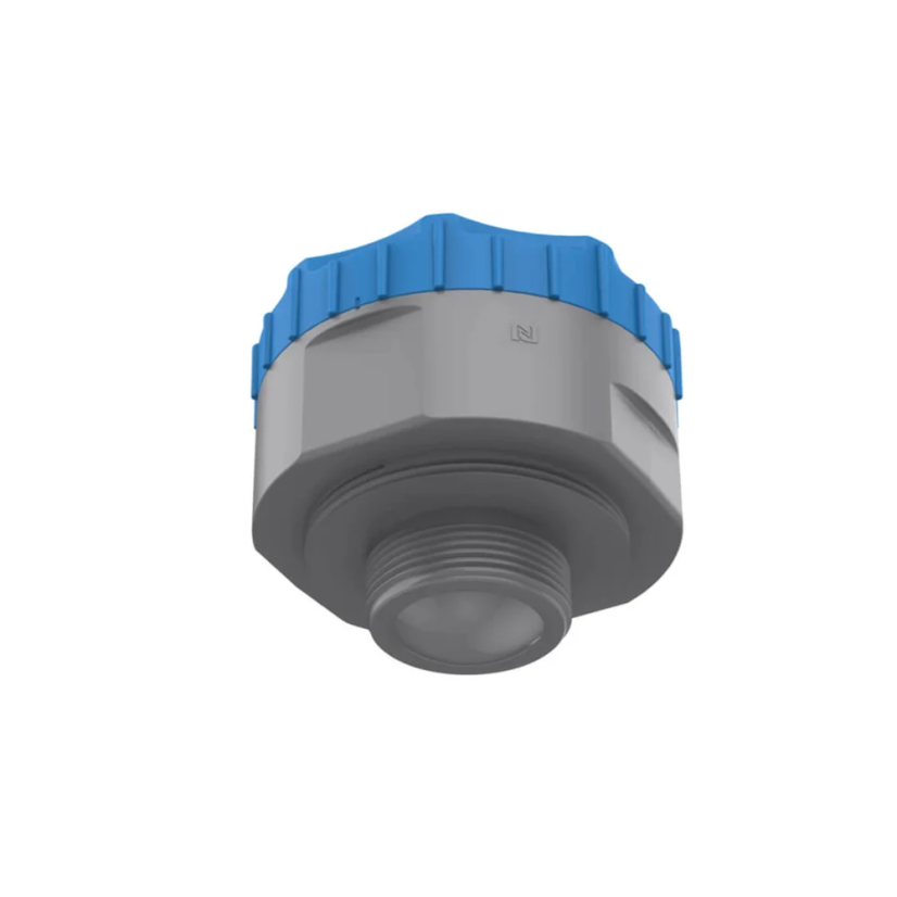 Milesight EM410-RDL - Radar Distance/Level Sensor – angled view showing threaded probe