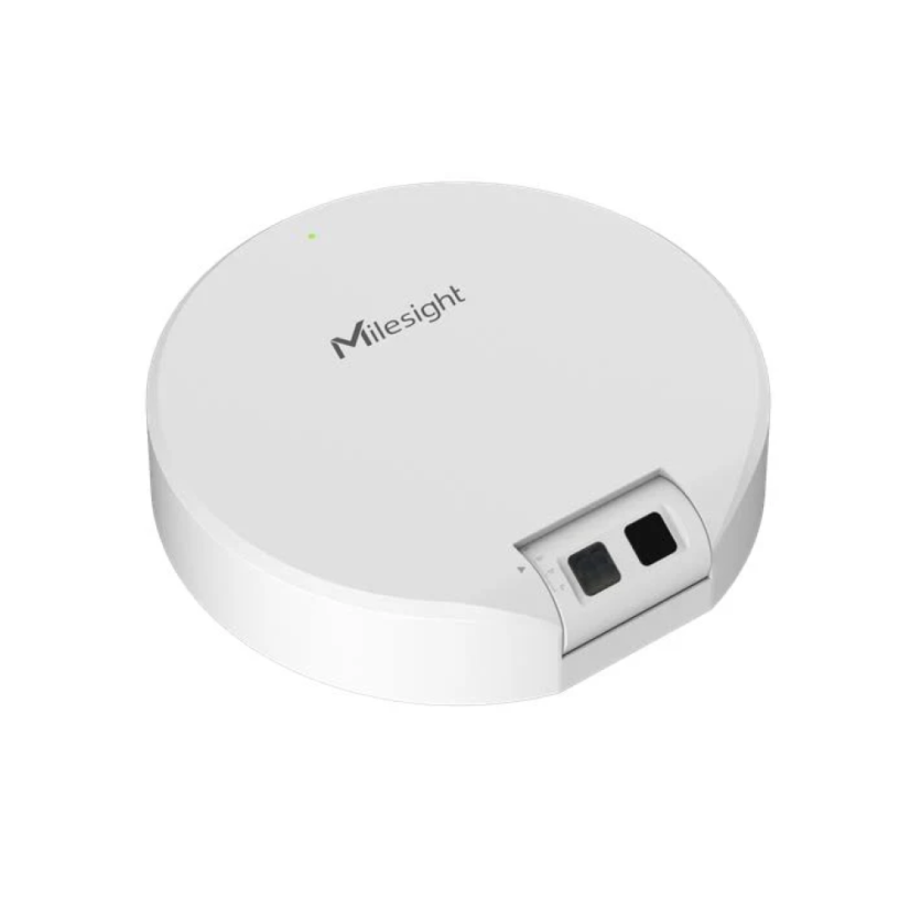 Milesight VS330 - Bathroom Occupancy Sensor – angled top view showing sensor