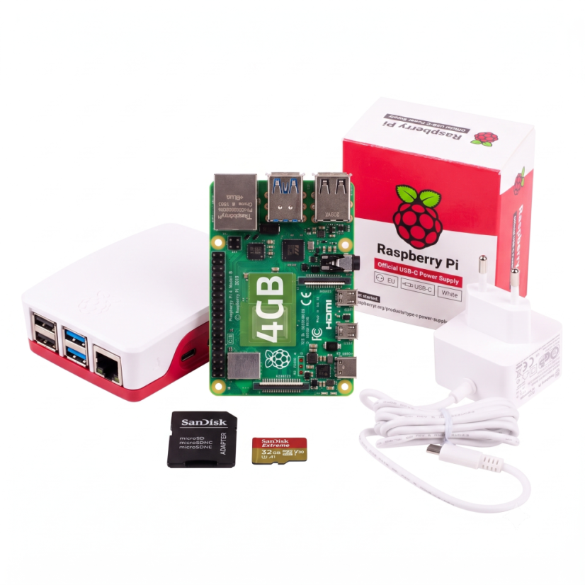Raspberry Pi 4 Model B 4 GB – Set