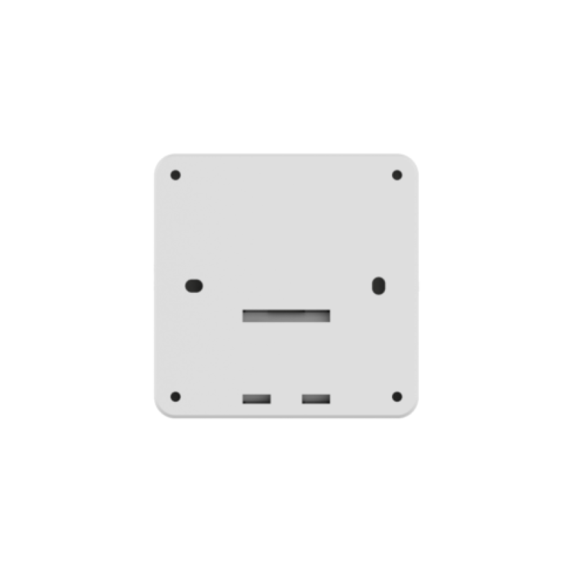 Milesight WT401 - Wireless Smart Thermostat – rear view of mounting plate