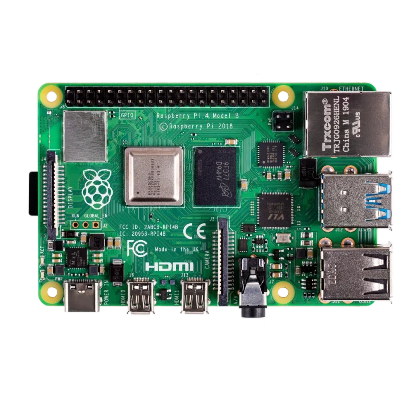 Raspberry Pi 4 Model B – 4 GB RAM