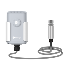 Milesight EM500-PP - Pipe Pressure Sensor – front view with pressure probe Milesight EM500-PP - Pipe Pressure Sensor – front view with pressure probe